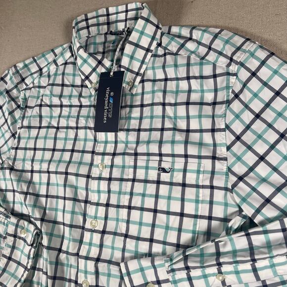 Vineyard Vines OTG Performance NWT Mens Size Small Long sleeve Preppy Casual - Picture 1 of 7